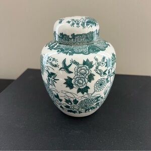 Floral Ceramic Ginger Jar